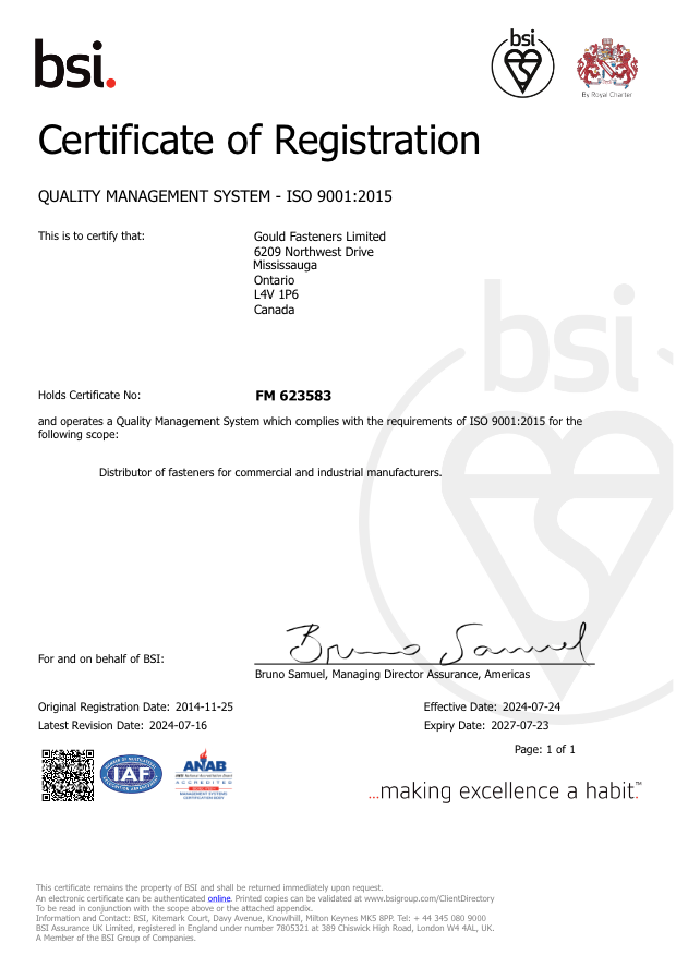 CGSP Certificate